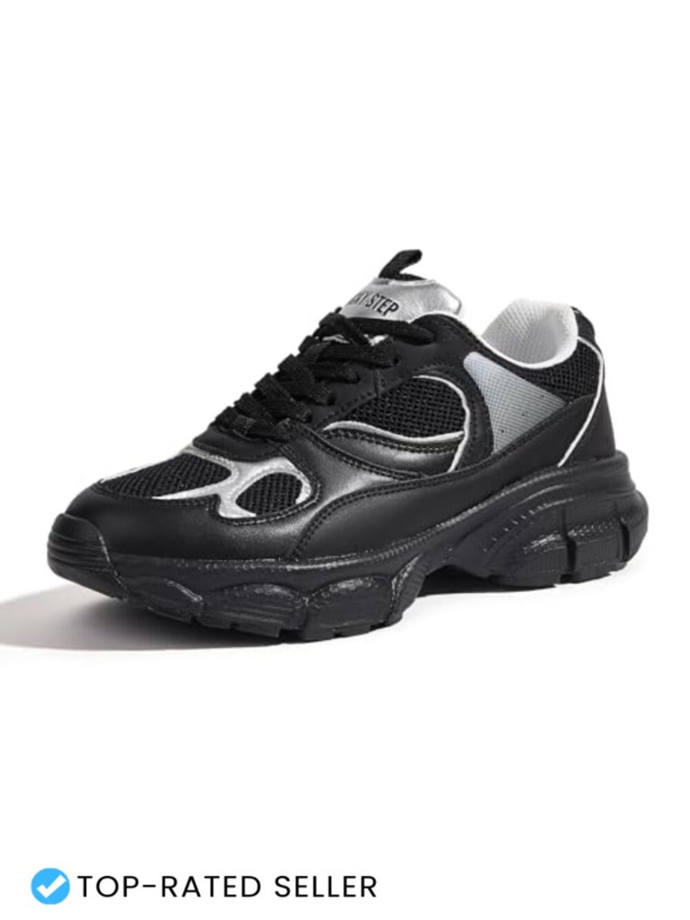 Platform Chunky Sneakers Breathable Mesh Comfy Lightweight Walking Shoes